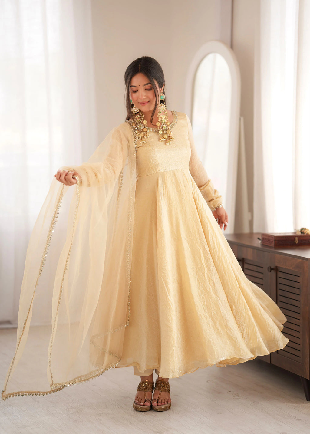 Doremon Crush Anarkali Gown 3