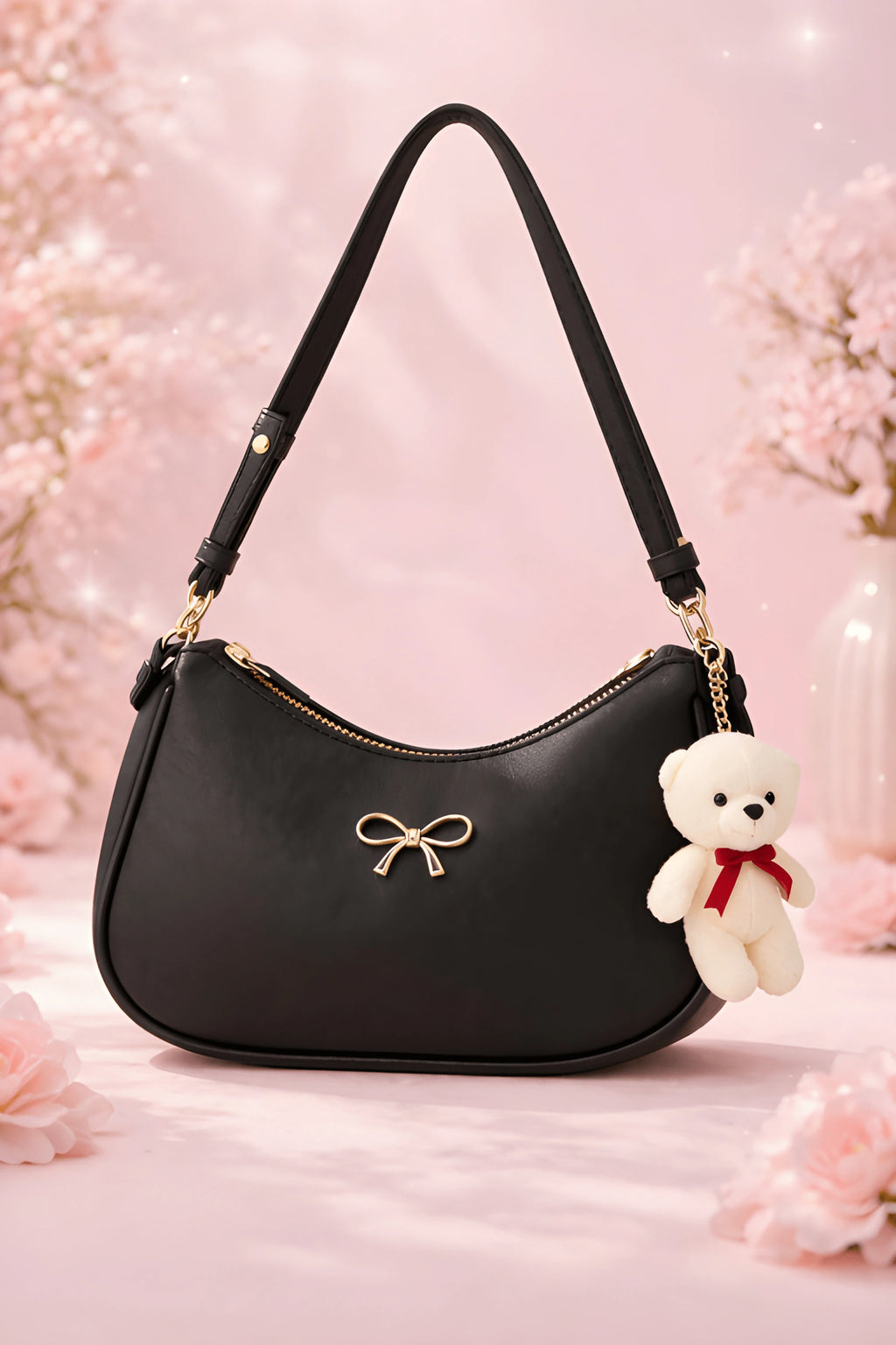 Ladies Casual Hobo Handbag, Elegant Slouchy Shoulder Purse for Women 4