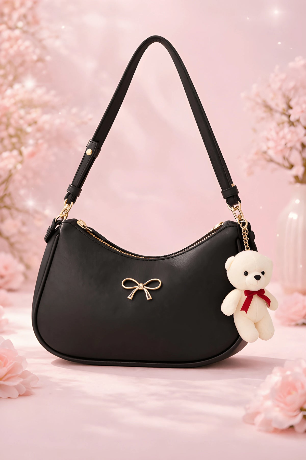 Ladies Casual Hobo Handbag, Elegant Slouchy Shoulder Purse for Women 4