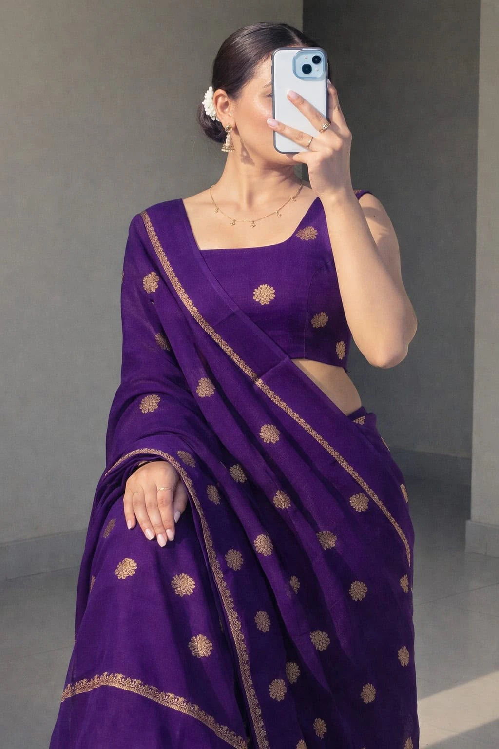Viscose Khadi Silk Saree 8