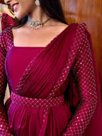 Sparkling Georgette Anarkali 6