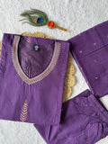 Roman Silk Kurta Set 1