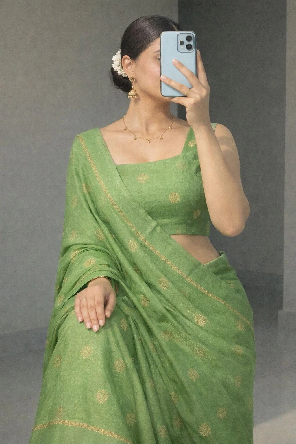Viscose Khadi Silk Saree 4