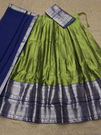 🌷🌷Traditional Kanjivaram Silk Half-Sarees🌷🌷 4
