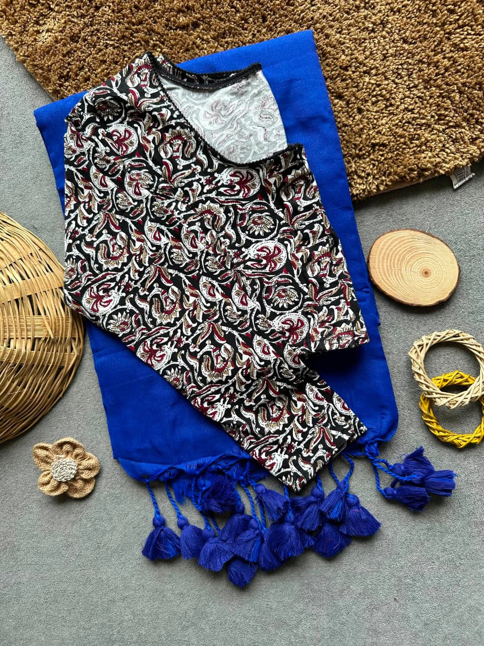 Khadi Cotton Saree Combo 4