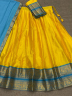 🌷🌷Traditional Kanjivaram Silk Half-Sarees🌷🌷 9