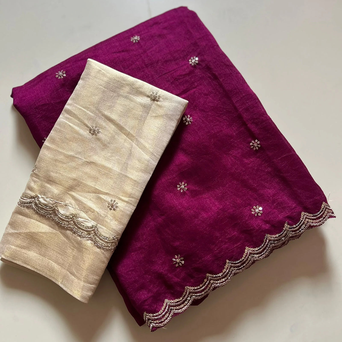 Vichitra Silk Saree 7