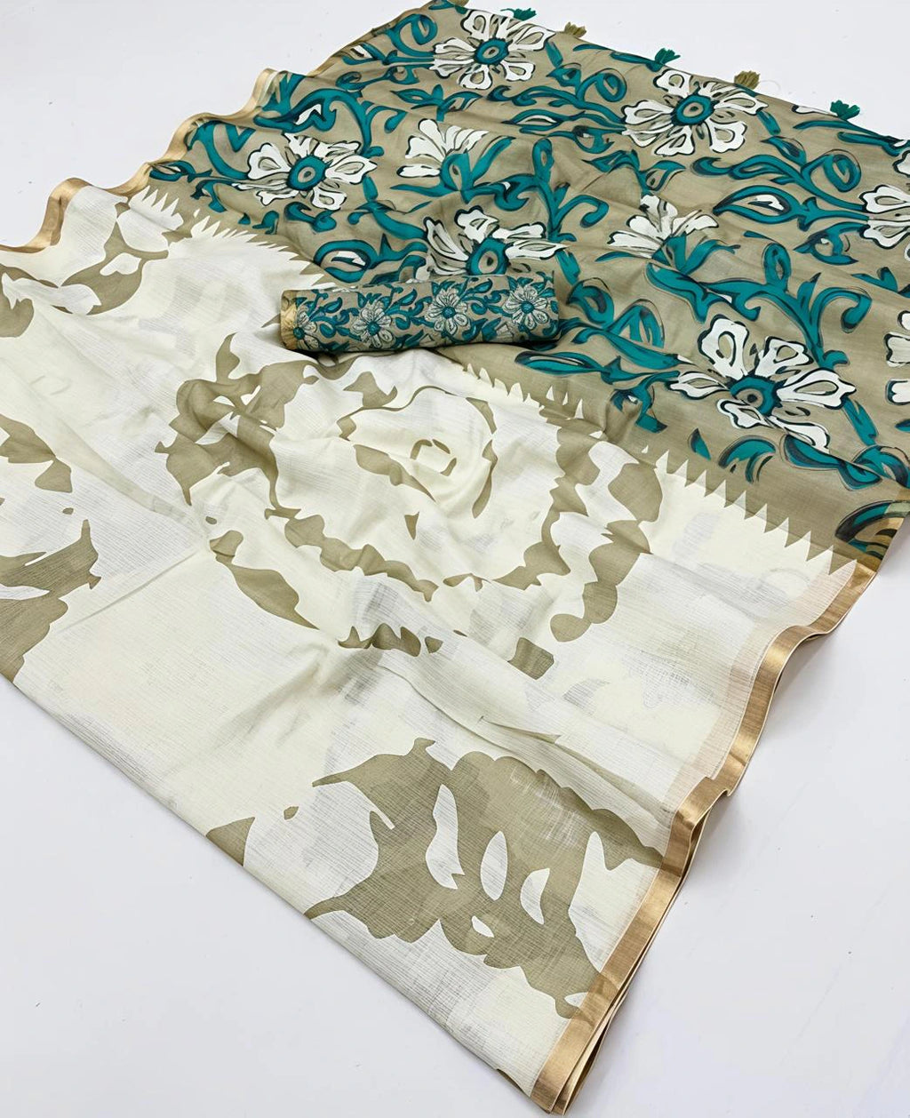 Bandhani Printed Saree 2