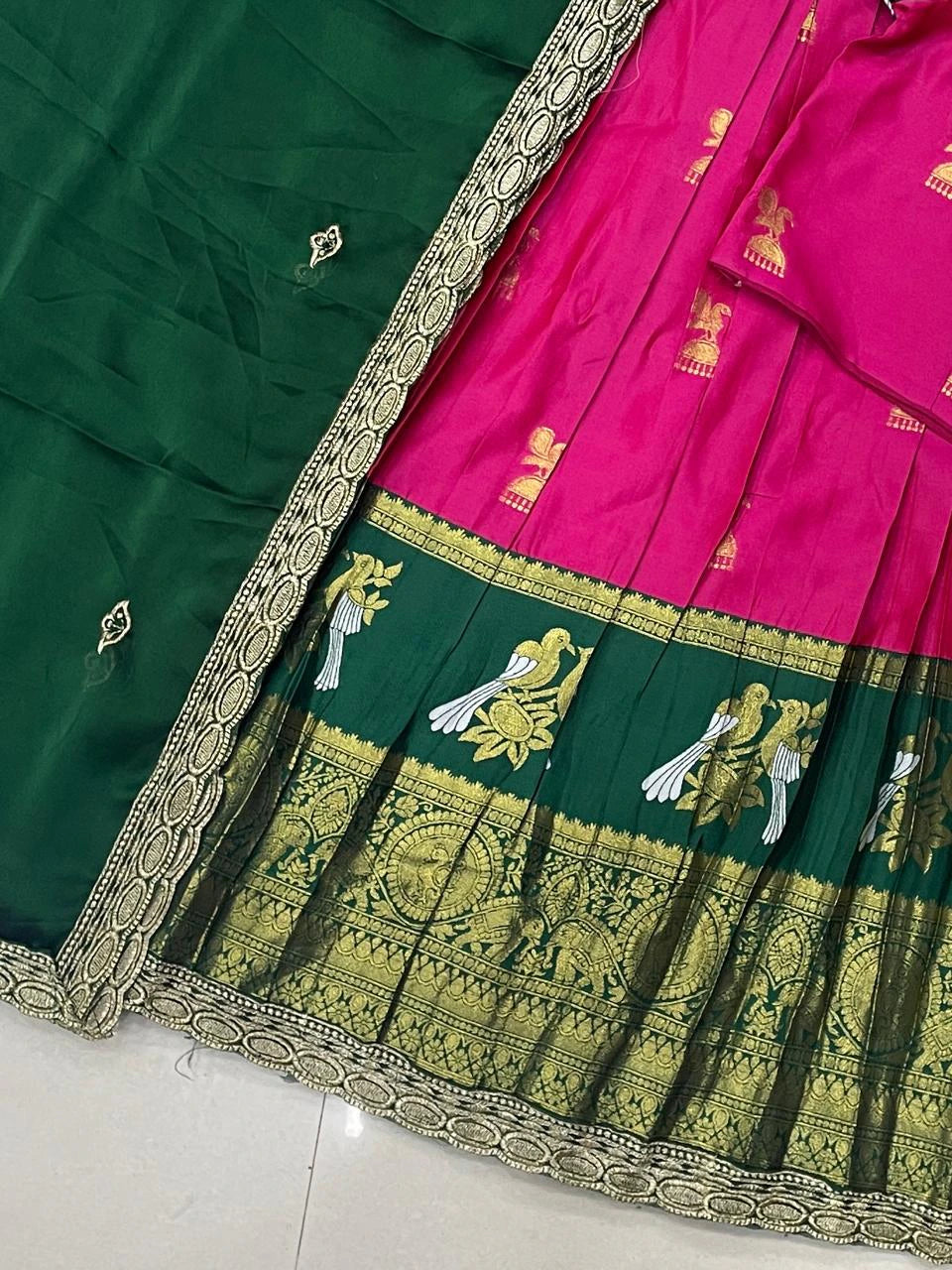 Kanjiveram Silk Lehenga Set 9