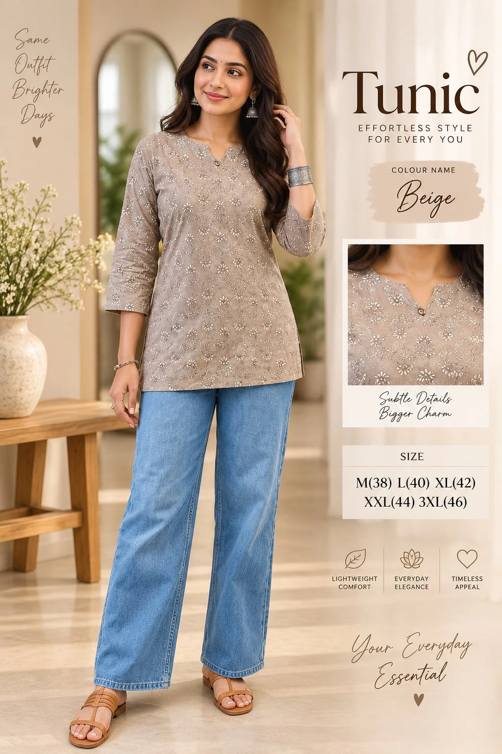 Cotton Printed Kurti 5