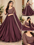 Rangoli Anarkali Gown 4