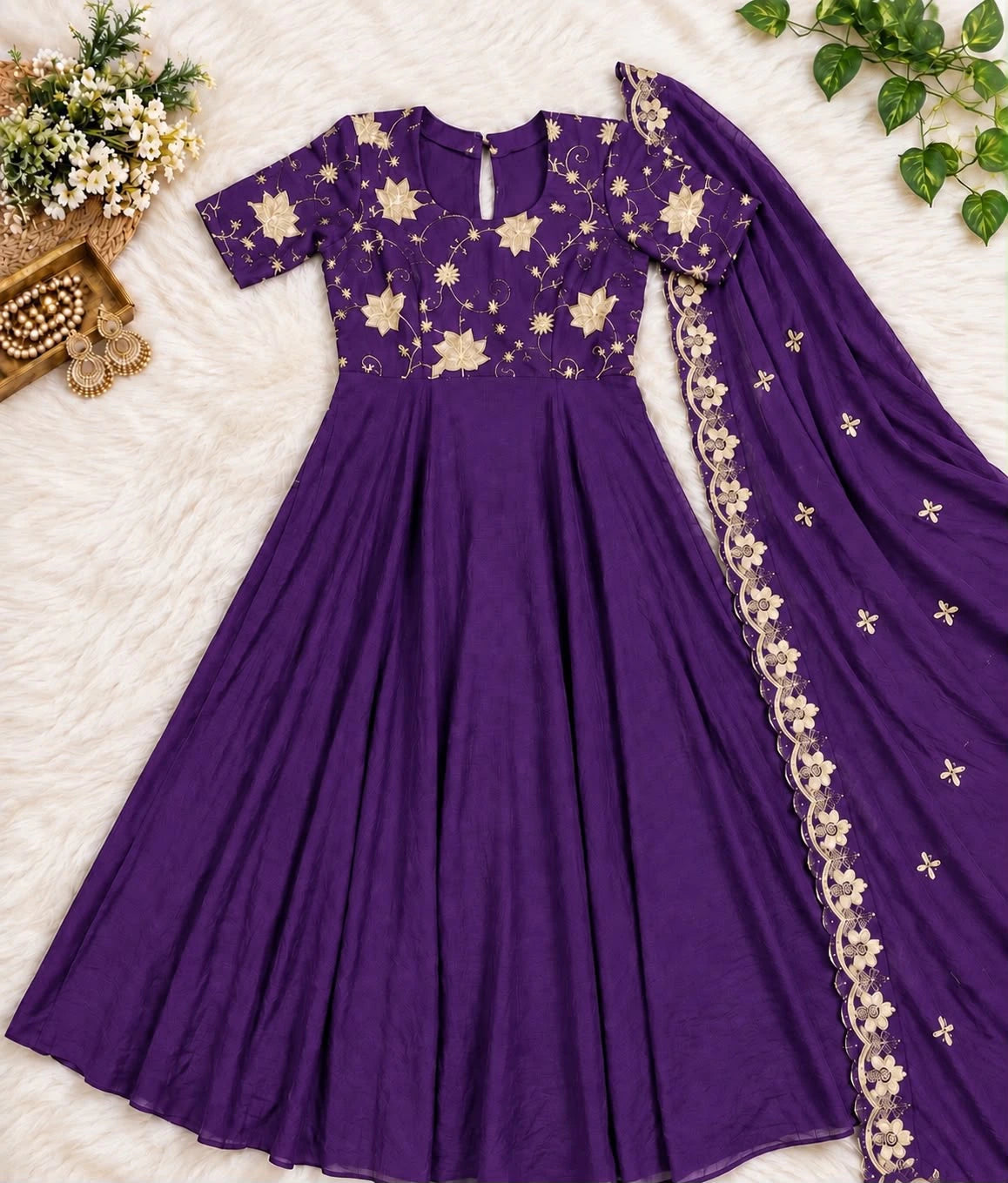 Rangoli Crush Anarkali 10