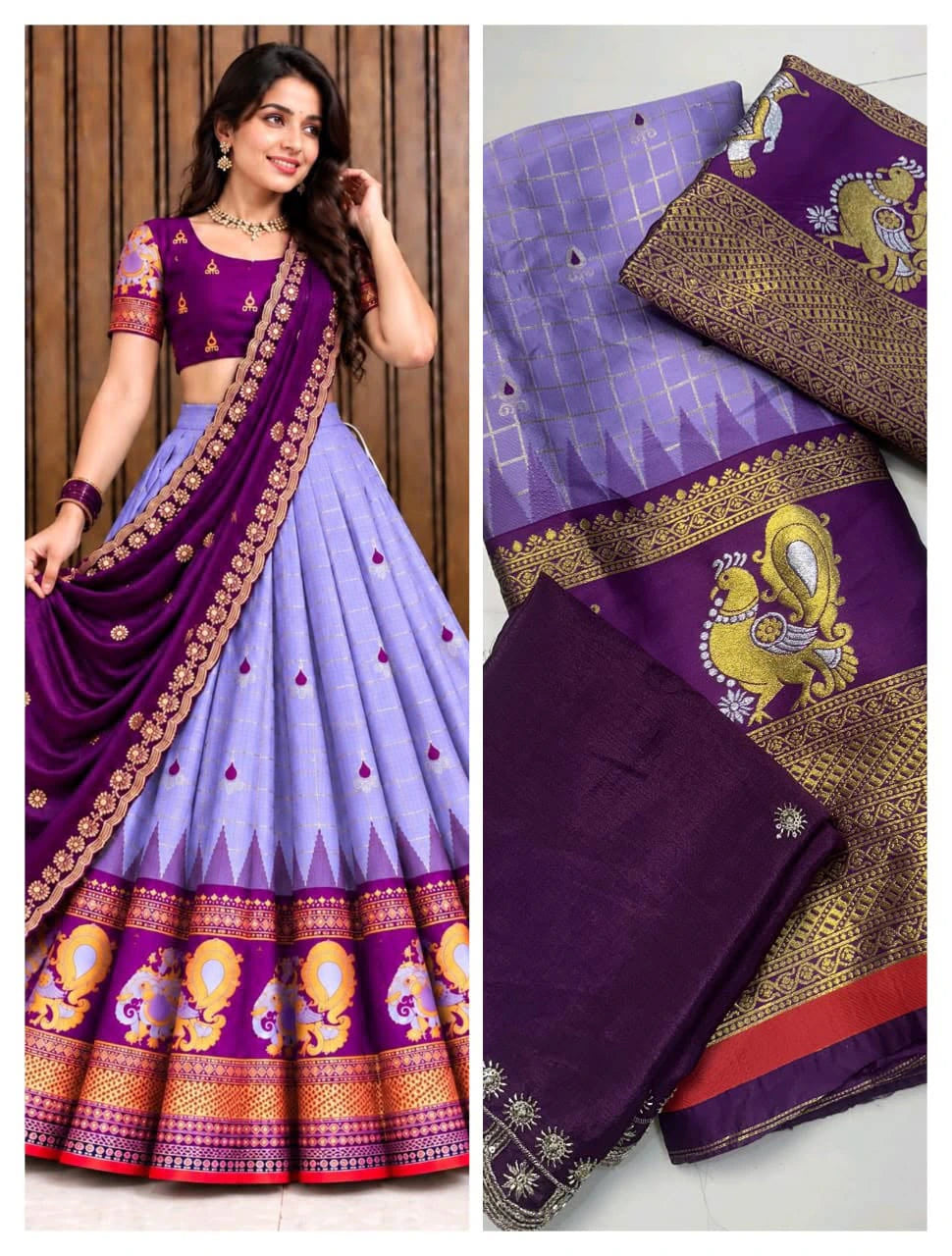 Silk Zari Lehenga 3
