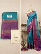 Semi Silk Saree with Blouse 1