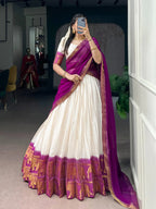 Kalyani Cotton Lehenga Choli with Georgette Dupatta 1