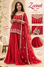 Silk Satin Lehenga Set 5