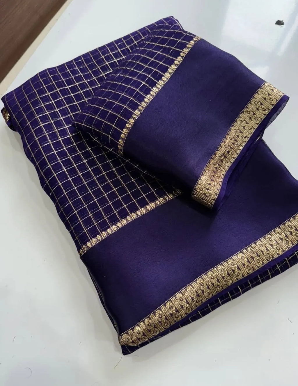 😍Most Demanding Pure Viscose sarees with Blouse piece😍 1