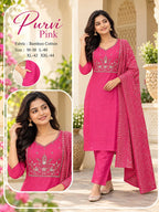 Bamboo Cotton Kurta Set 3