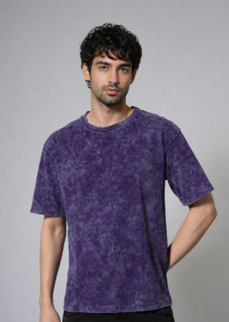 Optic Wash Tshirts - French Terry Cotton T-Shirt 2