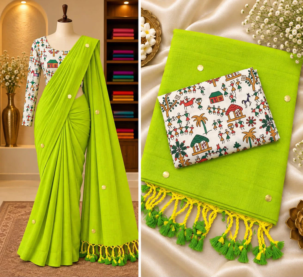 Khadi Cotton Saree 6