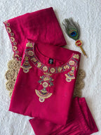 Roman Silk Kurta Set with Dupatta 6