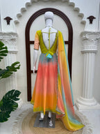 Elegant 3-Piece Anarkali Set 9