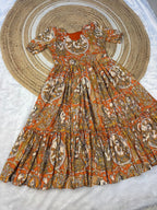 💐💐Most Demanding Kalamkari Maxigown💐💐 5