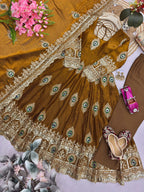 Heavy Fandy Silk Gown 9